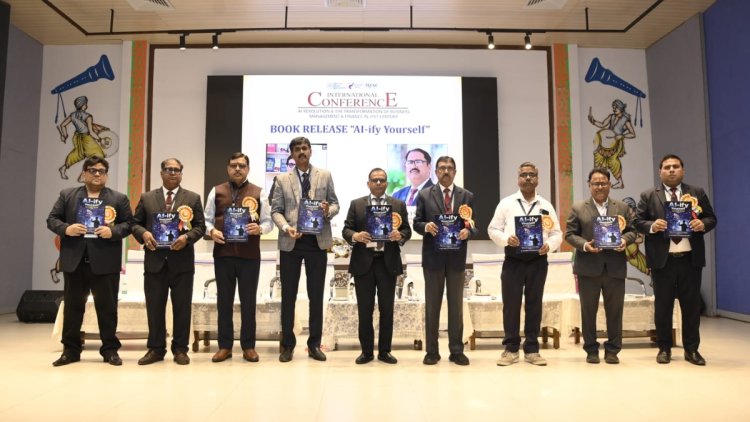 Launch of the Book 'AI-ify Yourself' at Sarla Birla University