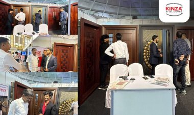 Kinza Steel Doors Steals the Show at Big Brand Expo 2024 in Mangalore