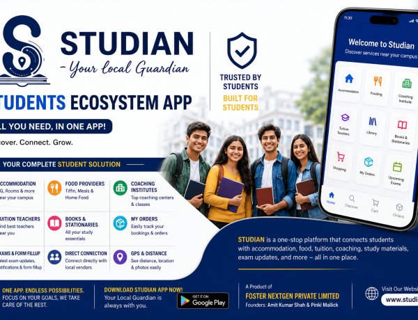 West Bengal Startup STUDIAN is Building a Complete Student Ecosystem